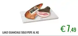 LANZI GUANCIALE SOLO PEPE