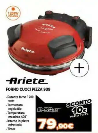 Expert Ariete Forno Cuoci Pizza 909 offerta
