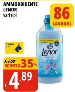 Tigros AMMORBIDENTE LENOR vari tipi offerta