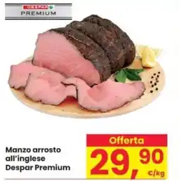 Despar Manzo arrosto all'inglese Despar Premium offerta