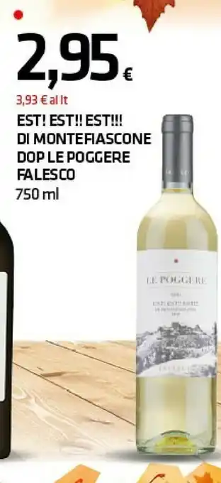 Falesco est! est!! est!!! di montefiascone dop le poggere