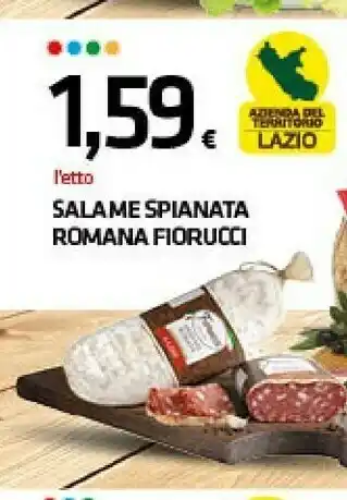 Superconti Salame spianata romana offerta