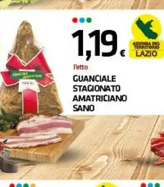 Guanciale stagionato amatriciano