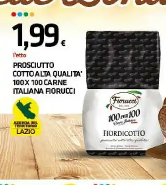 Superconti Prosciutto cotto alta qualita offerta