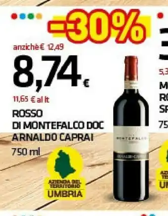 Superconti Montefalco rosso 750 g(ml) offerta