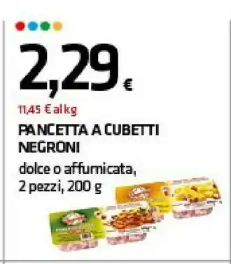Pancetta affumicata a cubetti