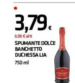 Superconti Spumante dolce banchetto offerta