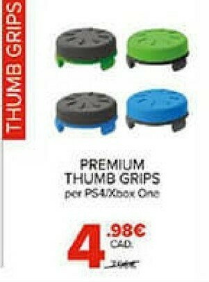 Gamestop Premium thumb grips per ps4 / xbox one offerta
