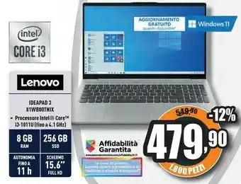 Ideapad 3 81wb00tn ix