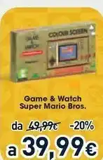 Unieuro Game & watch: super mario bros. offerta