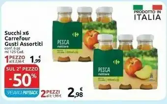 Carrefour Express Carrefour - yogurt magro gusti assortiti fragola, frutti di bosco, pesca, ananas 1000 g(ml) offerta