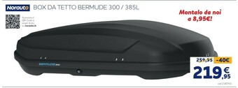 Norauto Box da tetto bermude 300 offerta