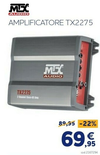 Amplificatore tx2275