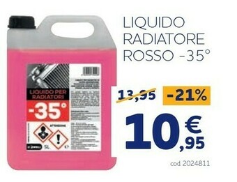 Norauto Liquido radiatore rosso -35� offerta