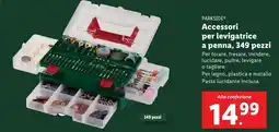 Lidl PARKSIDE Accessori per levigatrice a penna, 349 pezzi offerta