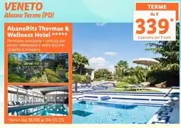Lidl VENETO Abano Terme (PD) AbanoRitz Thermae & Wellness Hotel offerta