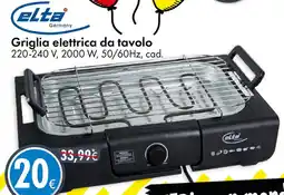 elta Griglia elettrica da tavolo