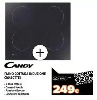 Expert Candy Piano Cottura Induzione C1642CTTE1 offerta