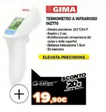 Gima Termometro A Infrarossi INZ770