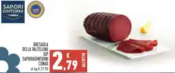 Conad BRESAOLA DELLA VALTELLINA IGP SAPORI&DINTORNI CONAD offerta