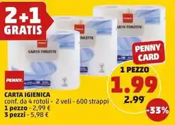 PENNY PENNY. CARTA IGIENICA offerta