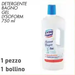 Conad DETERGENTE BAGNO GEL LYSOFORM 750 ml offerta