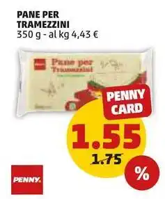 PENNY PANE PER TRAMEZZINI 350 g` offerta