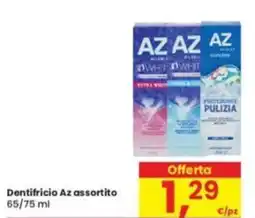 Eurospar Dentifricio Az assortito 65/75 ml offerta
