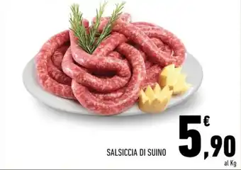 Conad Margherita SALSICCIA DI SUINO offerta
