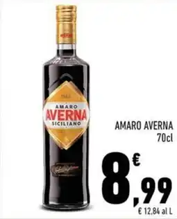 Conad Margherita AMARO AVERNA 70cl offerta