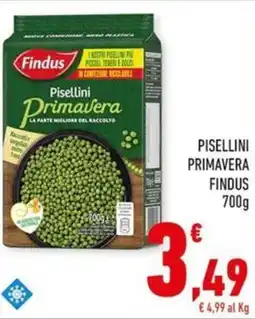 Conad Margherita PISELLINI PRIMAVERA FINDUS 700g offerta