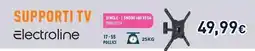 Unieuro SUPPORTI TV Electroline offerta