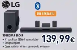 Unieuro LG SOUNDBAR SQC4R offerta