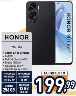 Unieuro HONOR 90 LITE 5G offerta