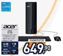 Unieuro acer ASPIRE XC-1780 offerta