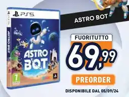 Unieuro PS5 ASTRO BOT offerta