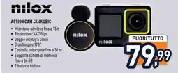 Unieuro nilox ACTION CAM 4K 4KUBIC offerta