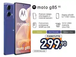 Unieuro motorola moto g85 5G offerta