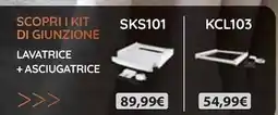 Unieuro LAVATRICE + ASCIUGATRICE offerta
