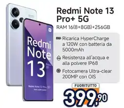Unieuro Redmi Note 13 Pro+ 5G offerta