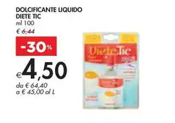 DOLCIFICANTE LIQUIDO DIETE TIC