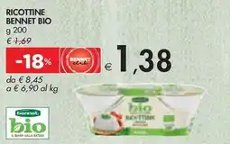 Bennet RICOTTINE BENNET BIO offerta