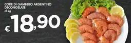 Bennet CODE DI GAMBERO ARGENTINO DECONGELATE offerta