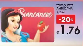 Bennet TOVAGLIETTA AMERICANA offerta