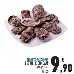 Conad Superstore OSTRICHE CONCAVE Categoria I al kg offerta