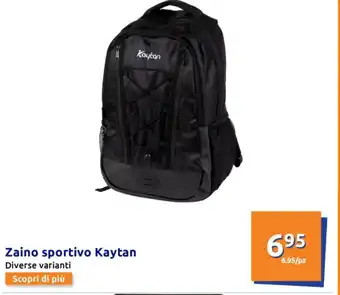 Action Zaino sportivo Kaytan offerta