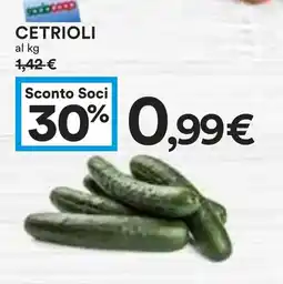 Coop CETRIOLI offerta
