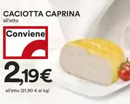 Coop CACIOTTA CAPRINA offerta