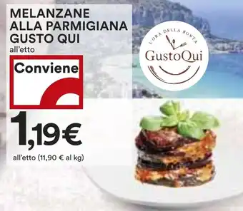 Coop MELANZANE ALLA PARMIGIANA GUSTO QUI offerta