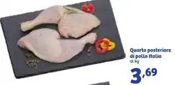 In'S Mercato Quarto posteriore di pollo Italia offerta